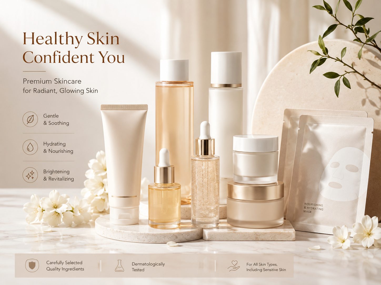 K-Beauty product styling